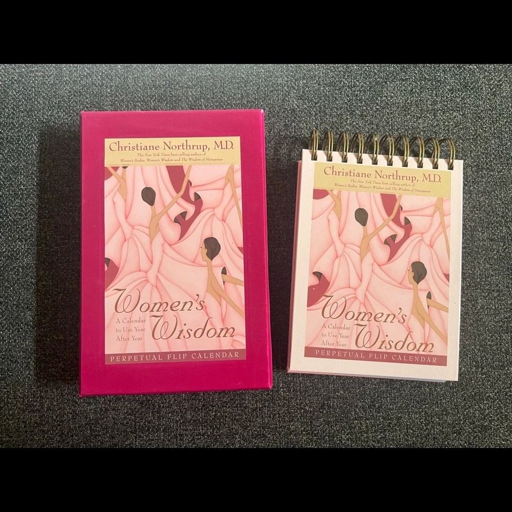 •Women’s Wisdom Perpetual Flip Calendar by Christiane Northrup•